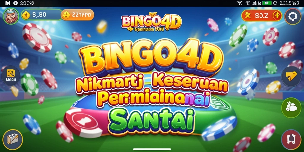 Tampilan menarik saat bermain BINGO4D dengan gameplay yang seru.