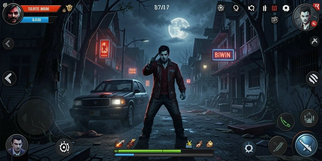 Gameplay menegangkan dengan nuansa Horror yang kental.
