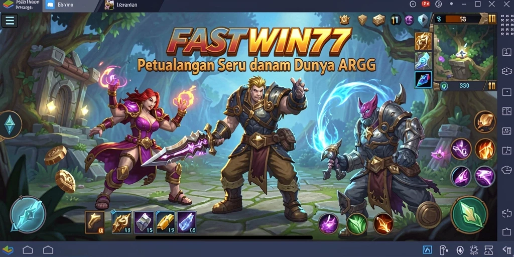 Gambaran seru gameplay FASTWIN77 yang penuh aksi ARPG.