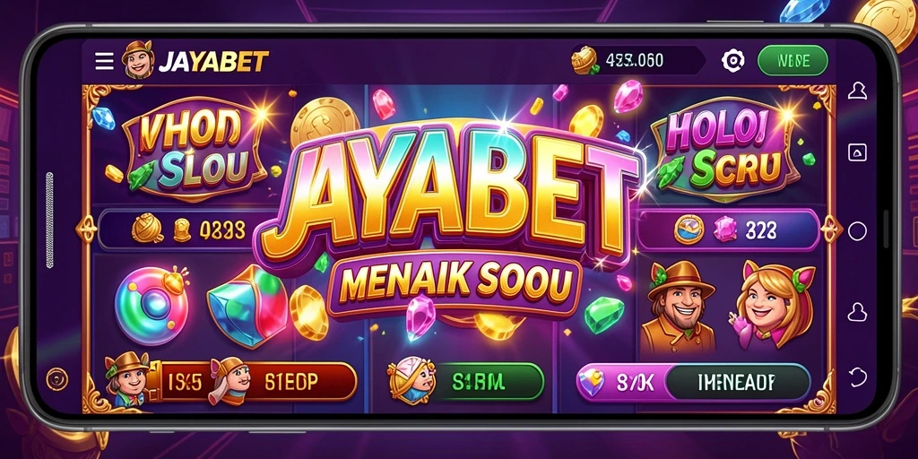 Gambaran gameplay seru dalam aplikasi slot JAYABET.