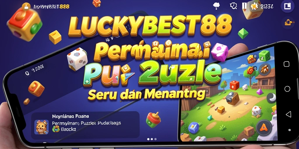 Tampilan gameplay LUCKYBEST88 yang seru dan penuh warna.