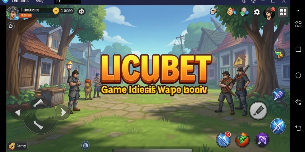 Screenshot gameplay LUCUBET yang menunjukkan aktivitas Idle yang menarik.