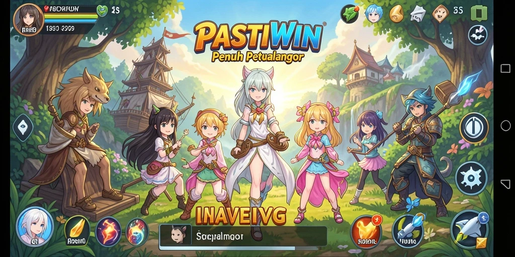 Gameplay seru dengan karakter anime favorit.