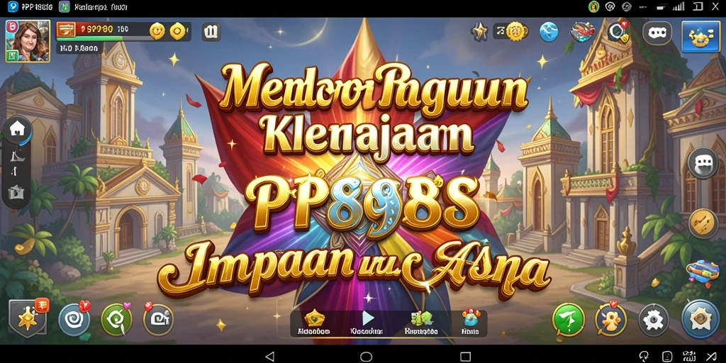 Screenshot gameplay PP88 menunjukkan membangun kerajaan bisnis yang sukses.