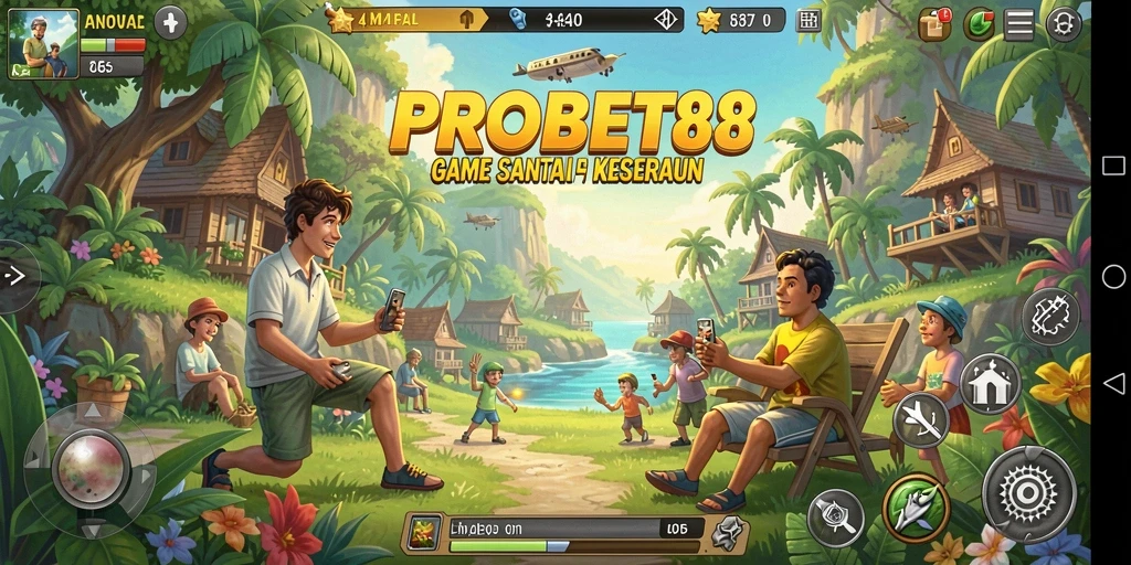 Tangkapan layar utama PROBET88 menampilkan aksi gameplay seru dan menyenangkan.