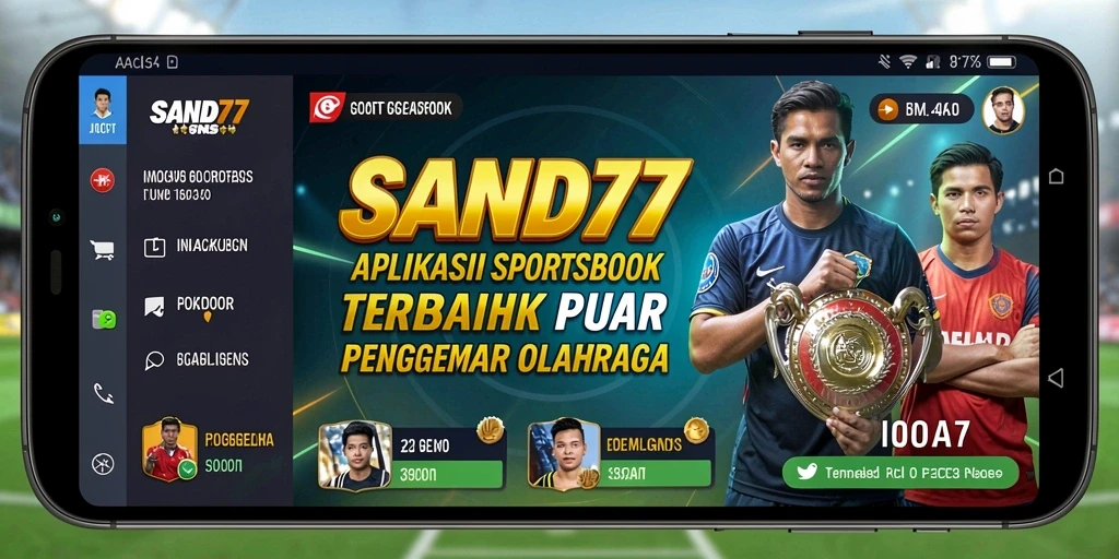 Tampilan gameplay <strong>SAND77</strong> yang menarik dan mudah dinavigasi.